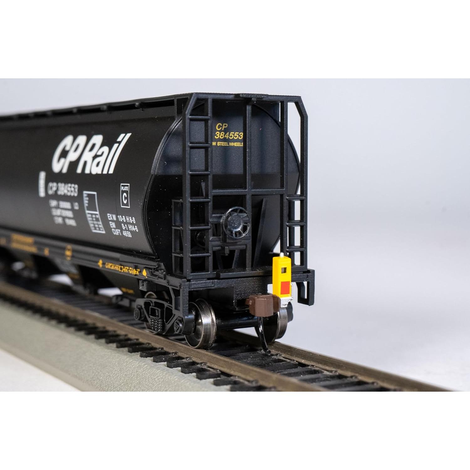Vagón Hopper Cilíndrico Bachmann CP Rail HO con LED