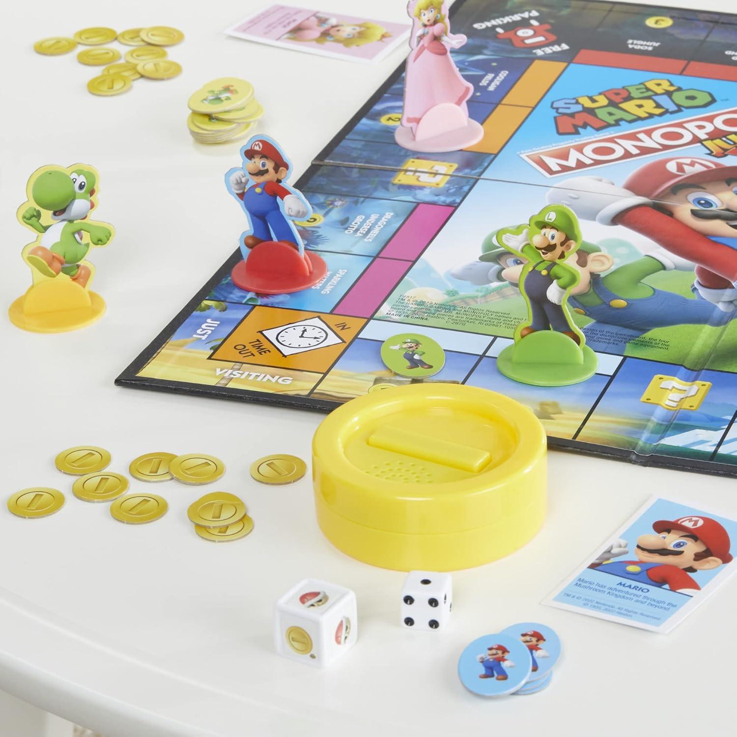 Monopoly Junior Super Mario Hasbro Juego de Mesa para Niños