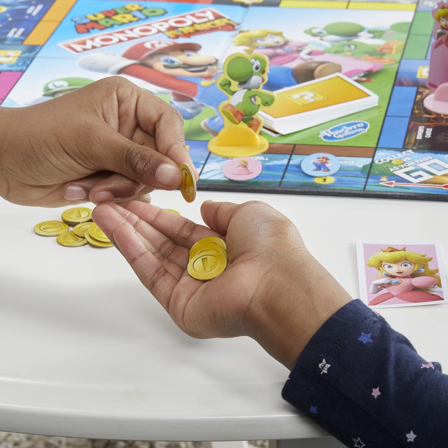 Monopoly Junior Super Mario Hasbro Juego de Mesa para Niños