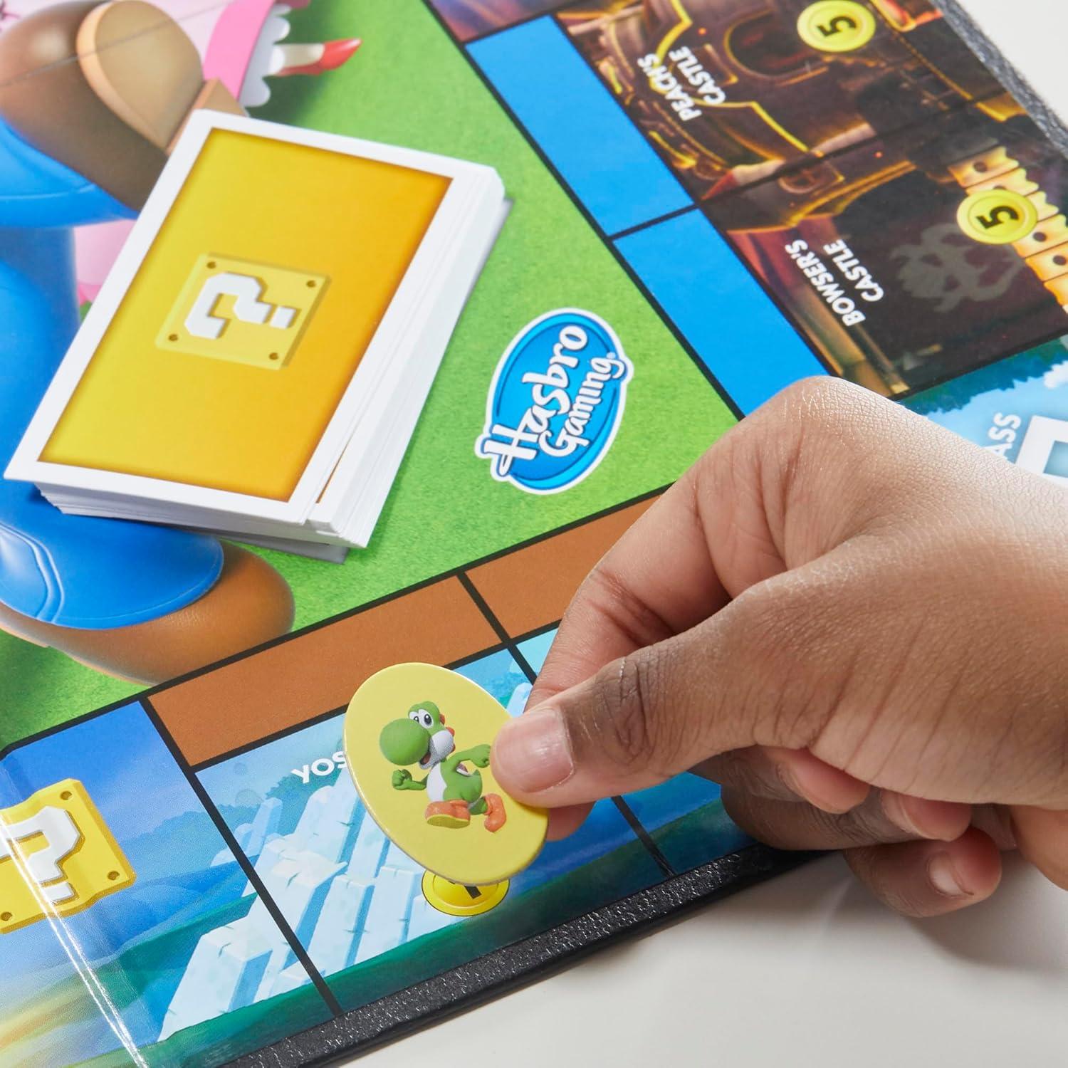 Monopoly Junior Super Mario Hasbro Juego de Mesa para Niños