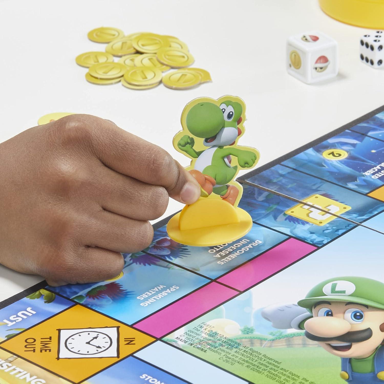 Monopoly Junior Super Mario Hasbro Juego de Mesa para Niños