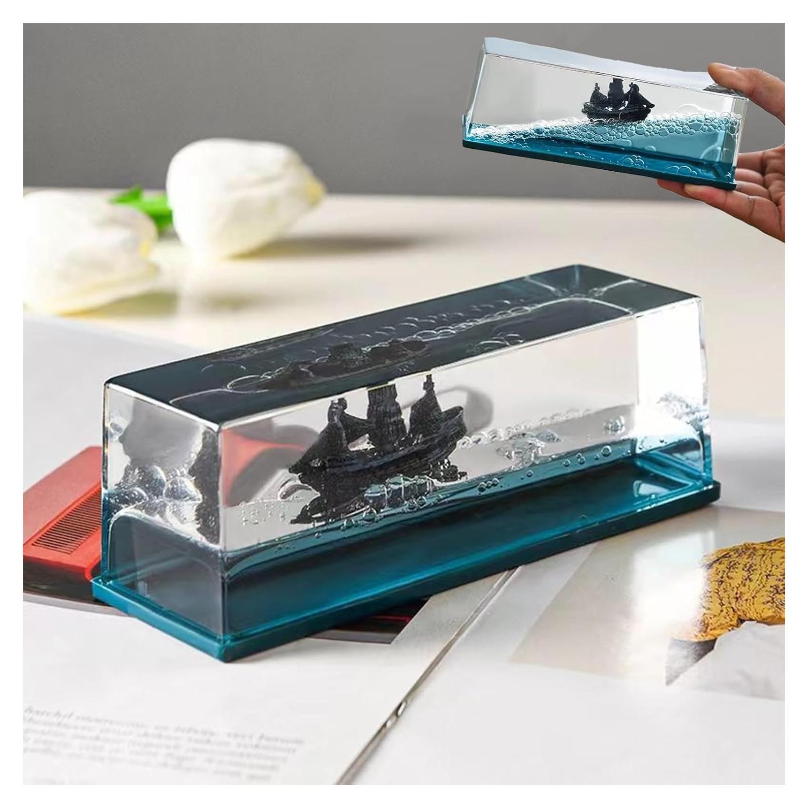 Barco Inhundible PTAEXCEL Negro 12.7x5.1 cm Juguete Decorativo