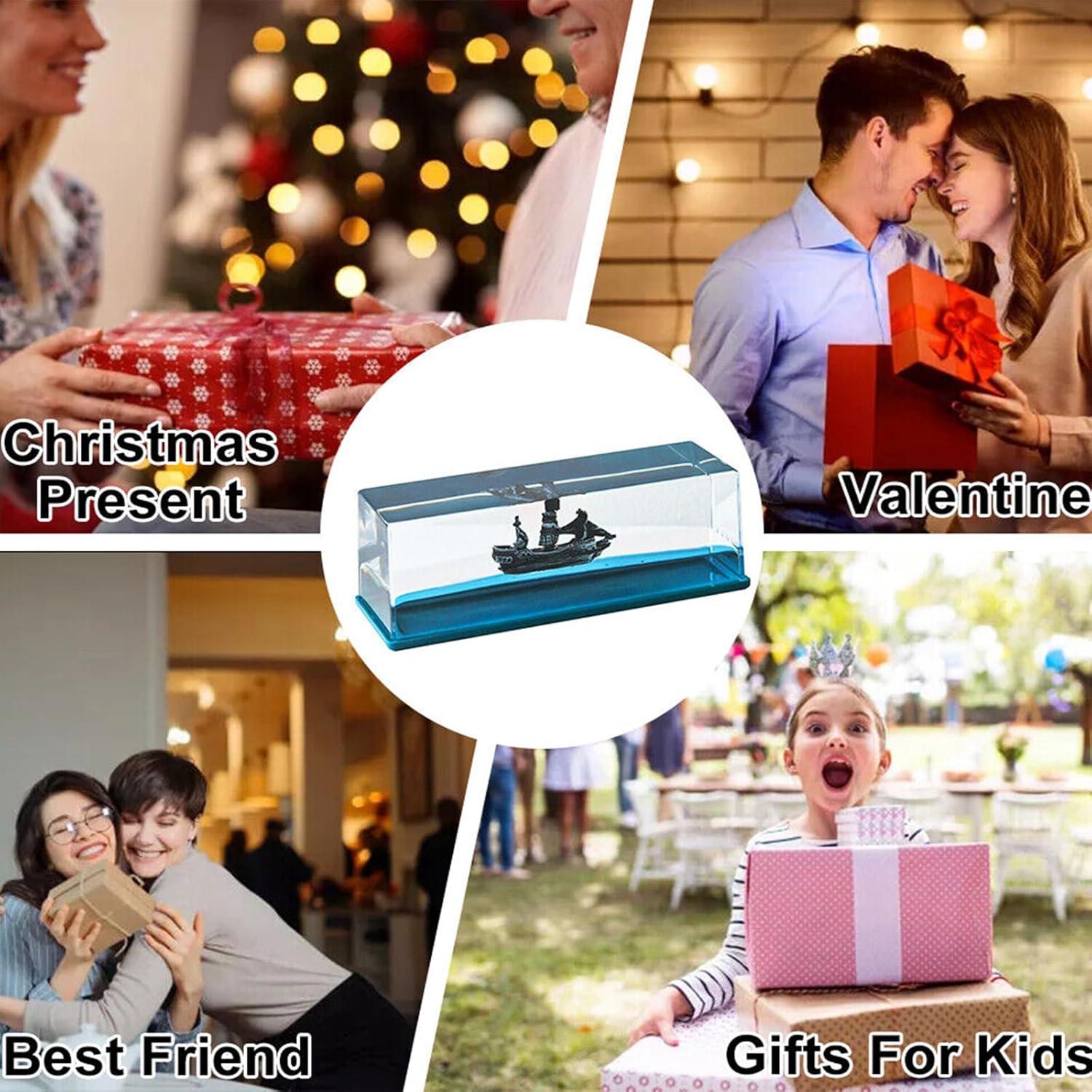 Barco Inhundible PTAEXCEL Negro 12.7x5.1 cm Juguete Decorativo