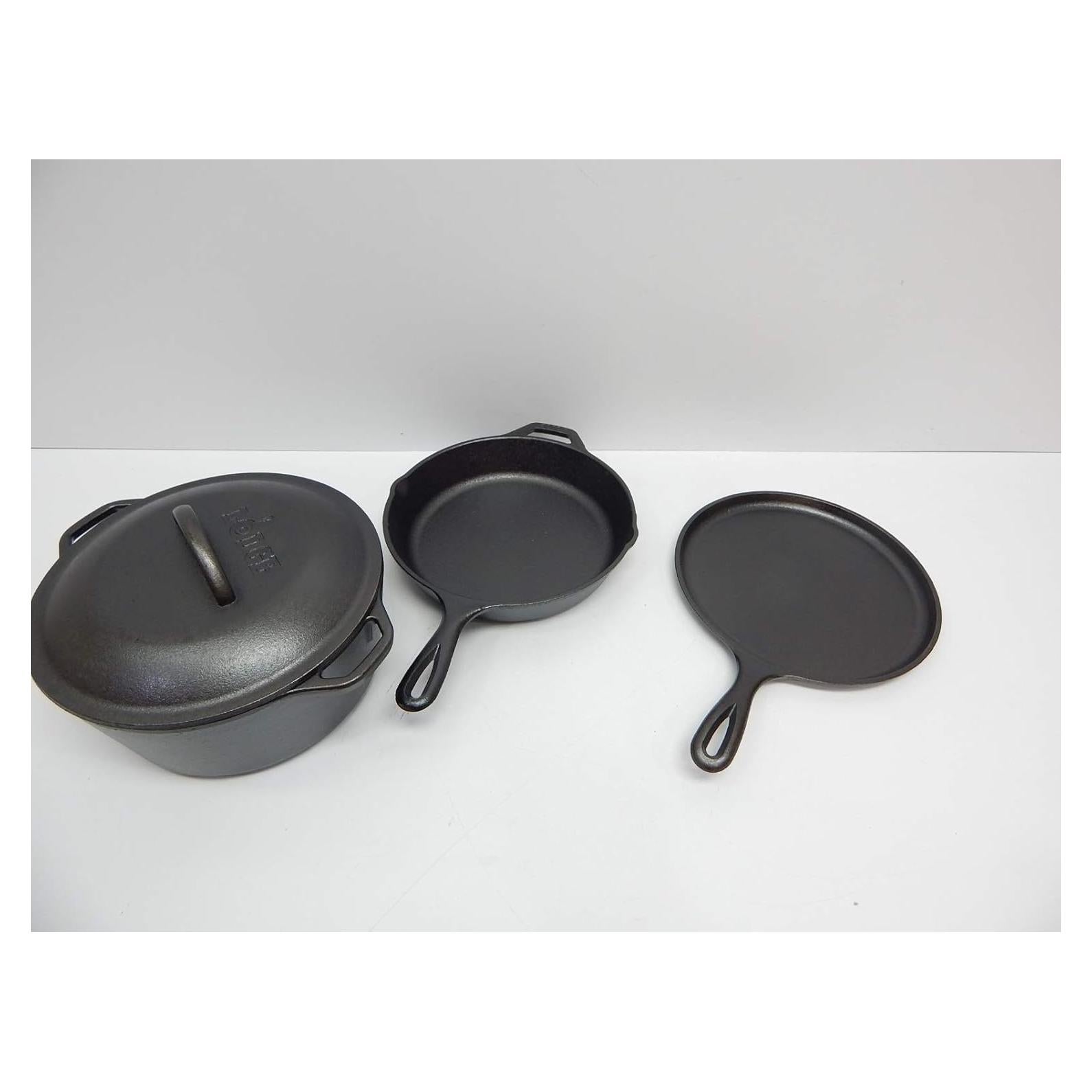 Juego de Utensilios de Cocina de Hierro Fundido Lodge 4 Piezas