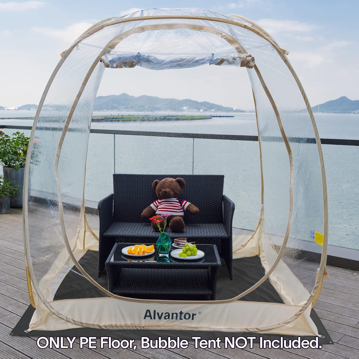 Lona Resistente al Agua Alvantor 1.83m x 1.83m para Camping