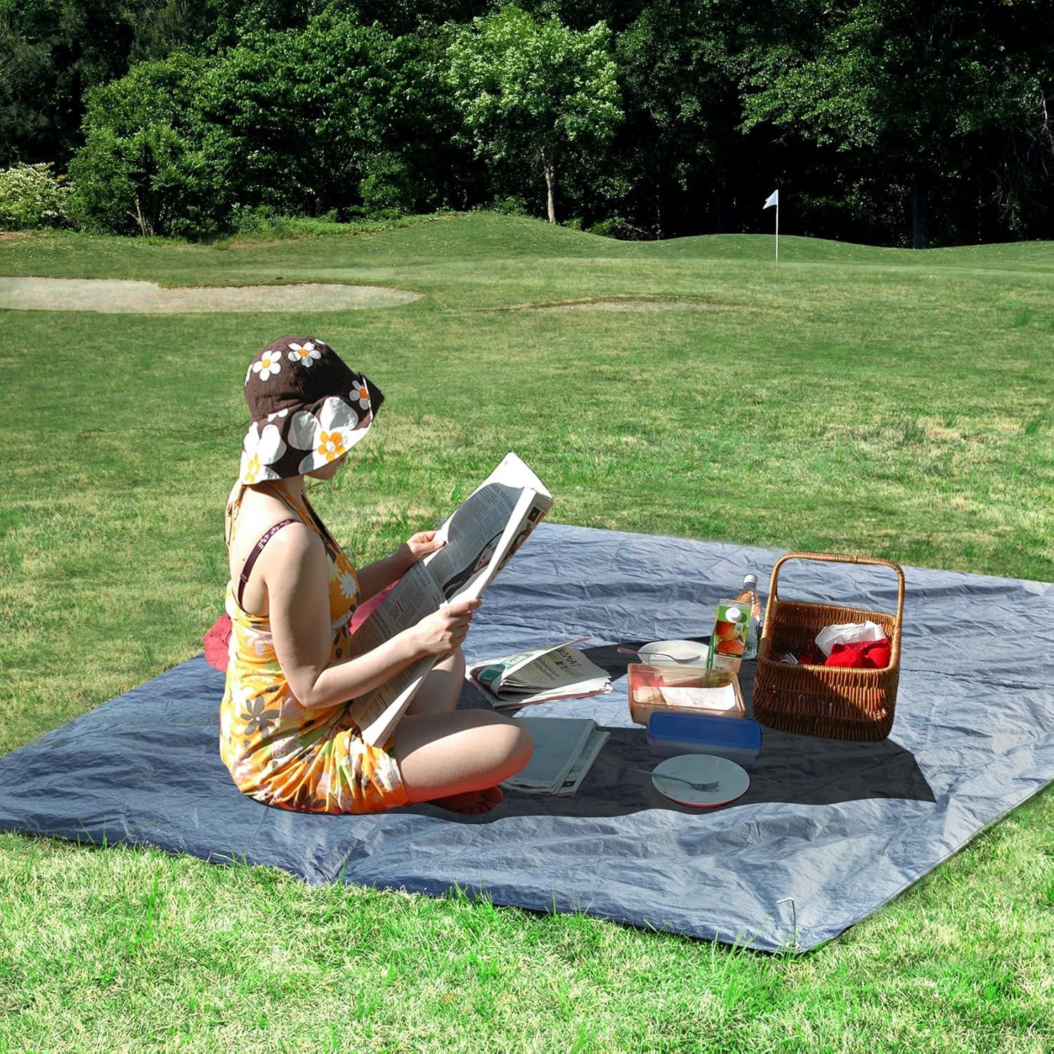 Lona Resistente al Agua Alvantor 1.83m x 1.83m para Camping