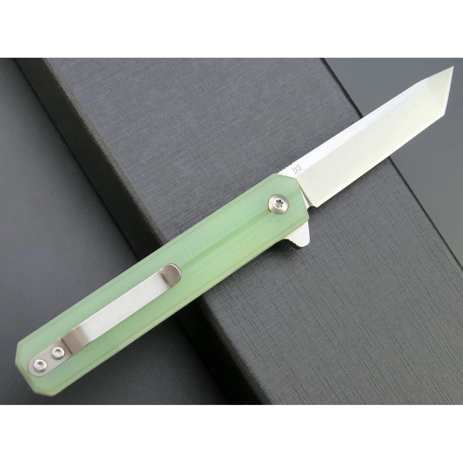 Cuchillo Plegable Eafengrow EF65 D2 Mango G10 17.78 cm