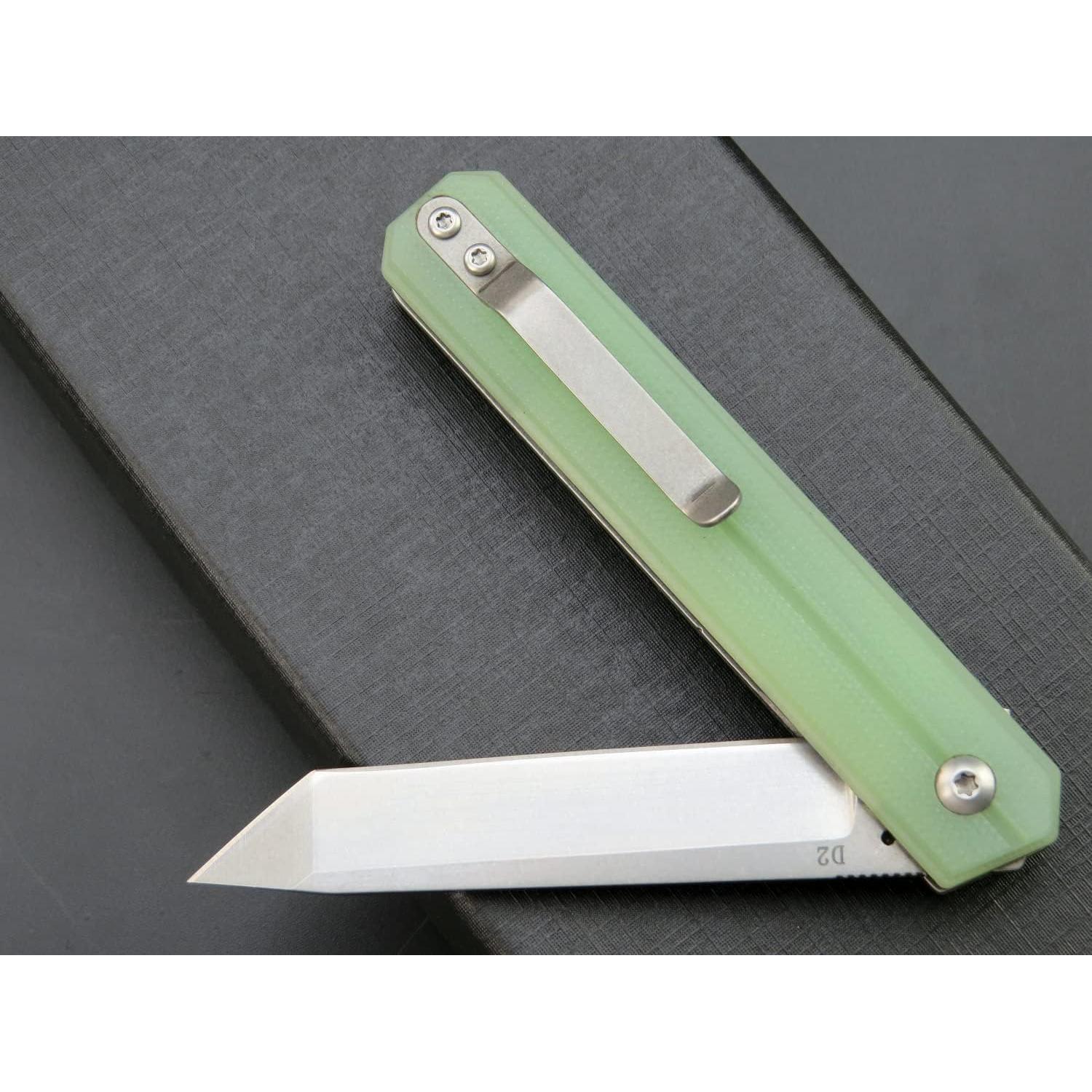 Cuchillo Plegable Eafengrow EF65 D2 Mango G10 17.78 cm