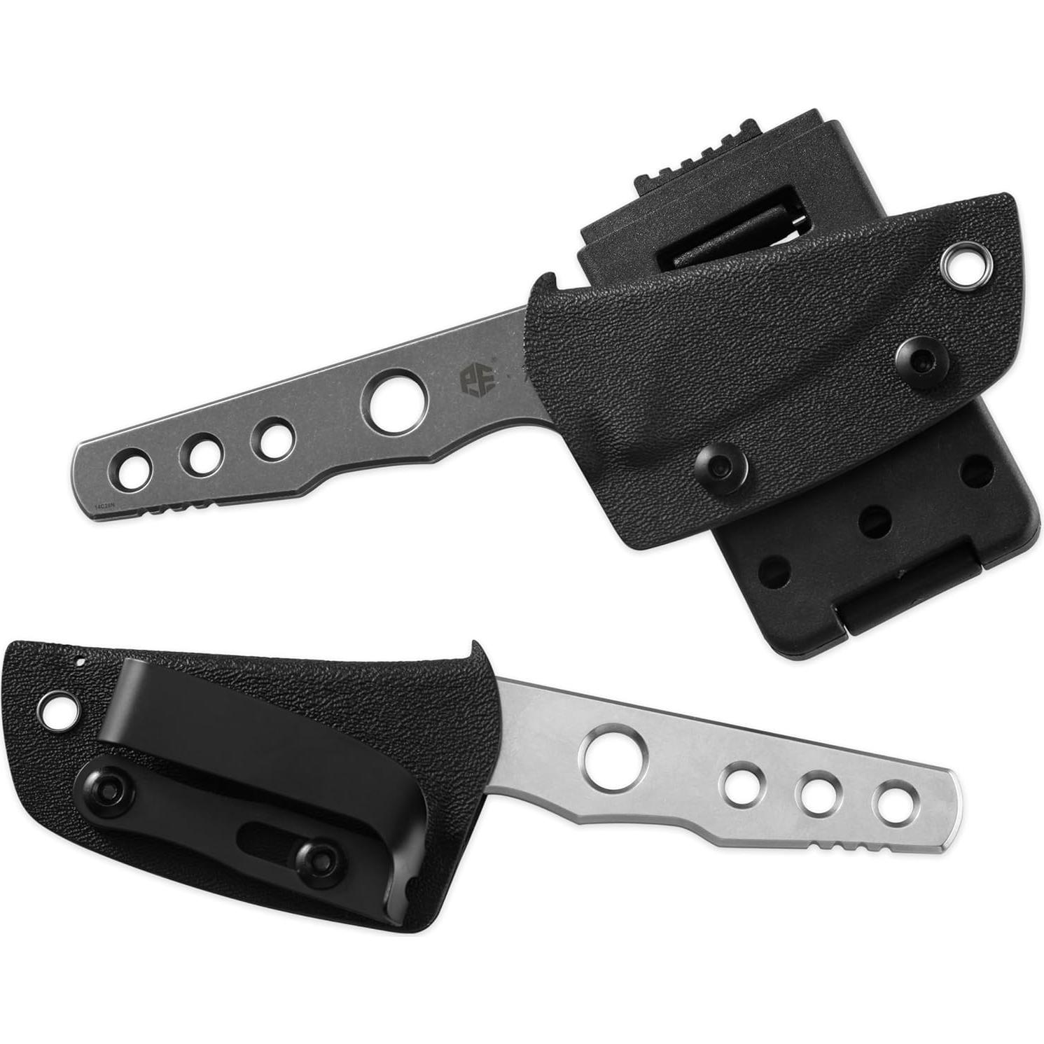 Cuchillo de hoja fija Petrified Fish PFE13 6.1 cm EDC camping