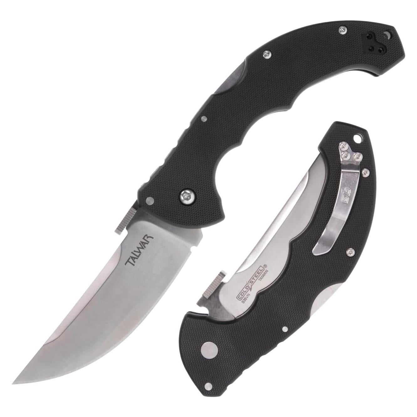 Cuchillo Plegable Táctico Cold Steel Talwar 10.16 cm S35VN G10