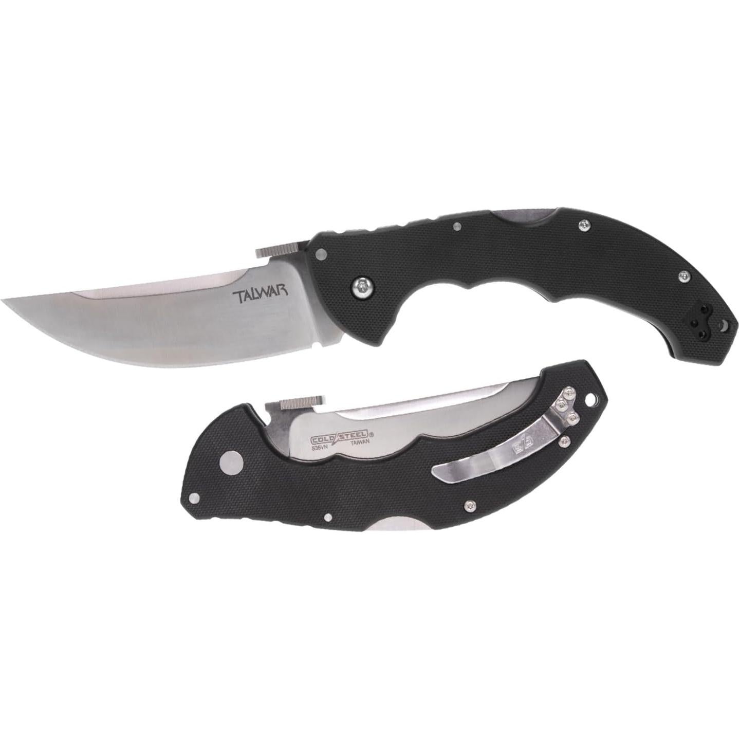 Cuchillo Plegable Táctico Cold Steel Talwar 10.16 cm S35VN G10