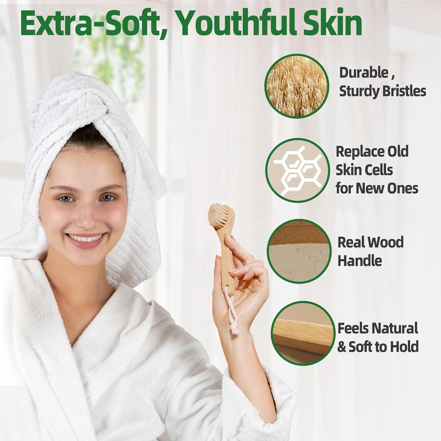 Juego de Cepillos Faciales Zeutch - Exfoliación y Limpieza