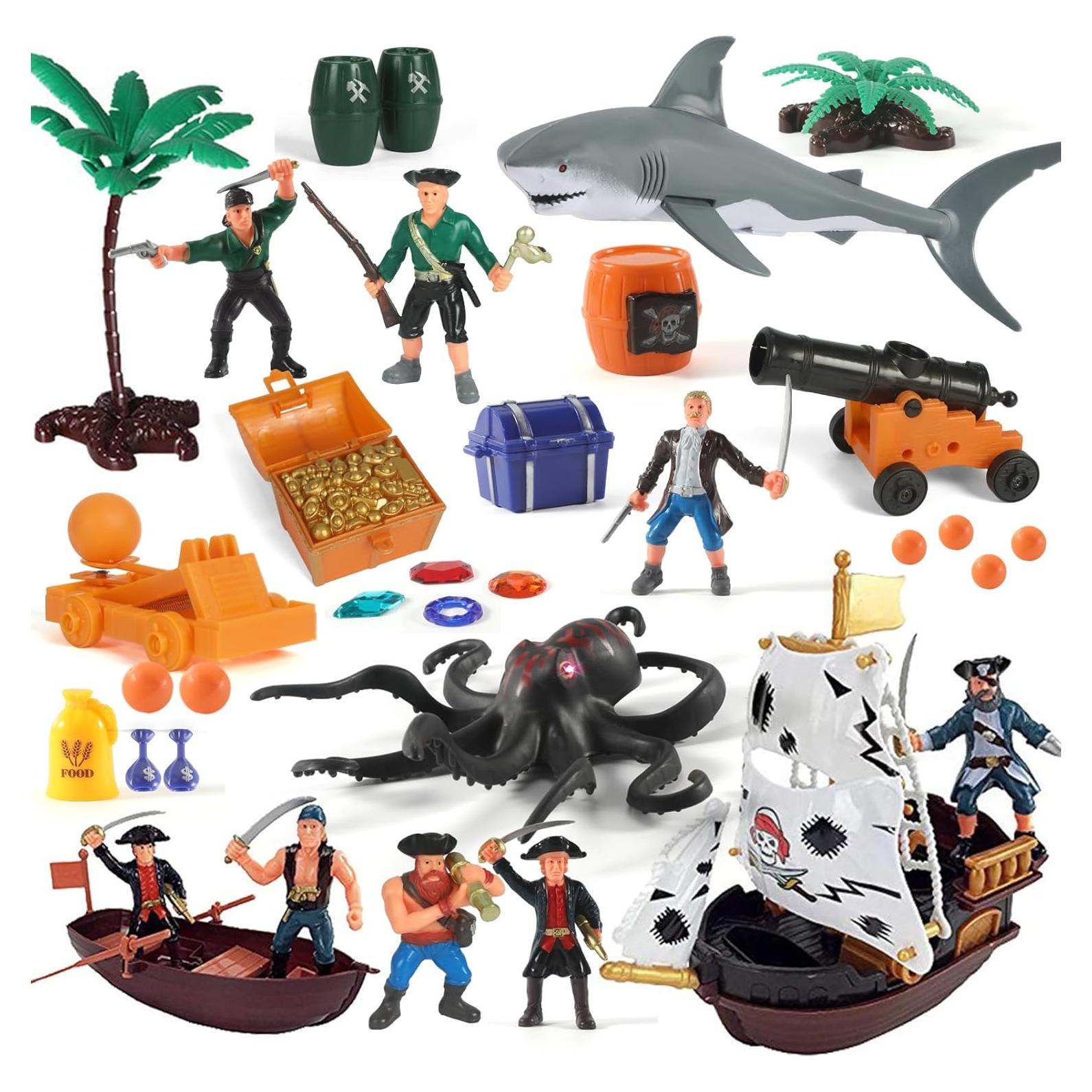 Juego de Figuras de Acción Pirata LOVE LIFE 50 PCS