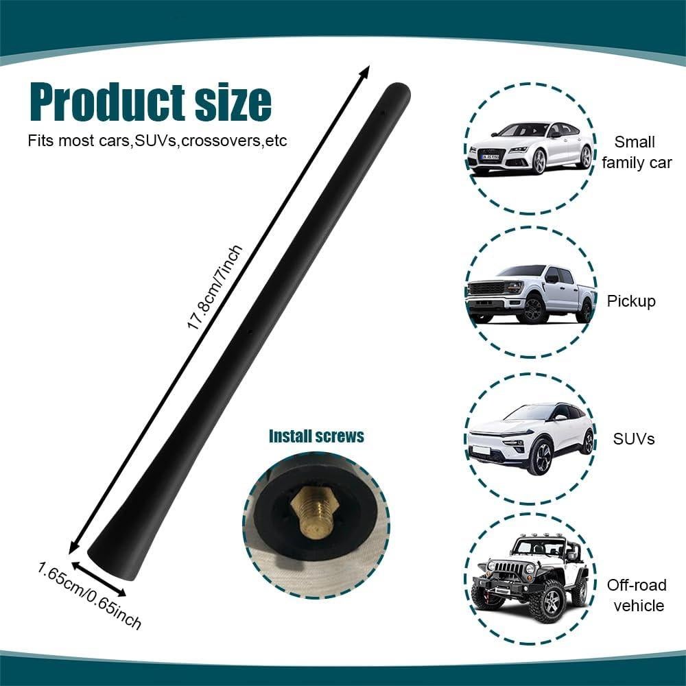 Antena Espiral para Coche Lyxheth 17.78 cm Universal