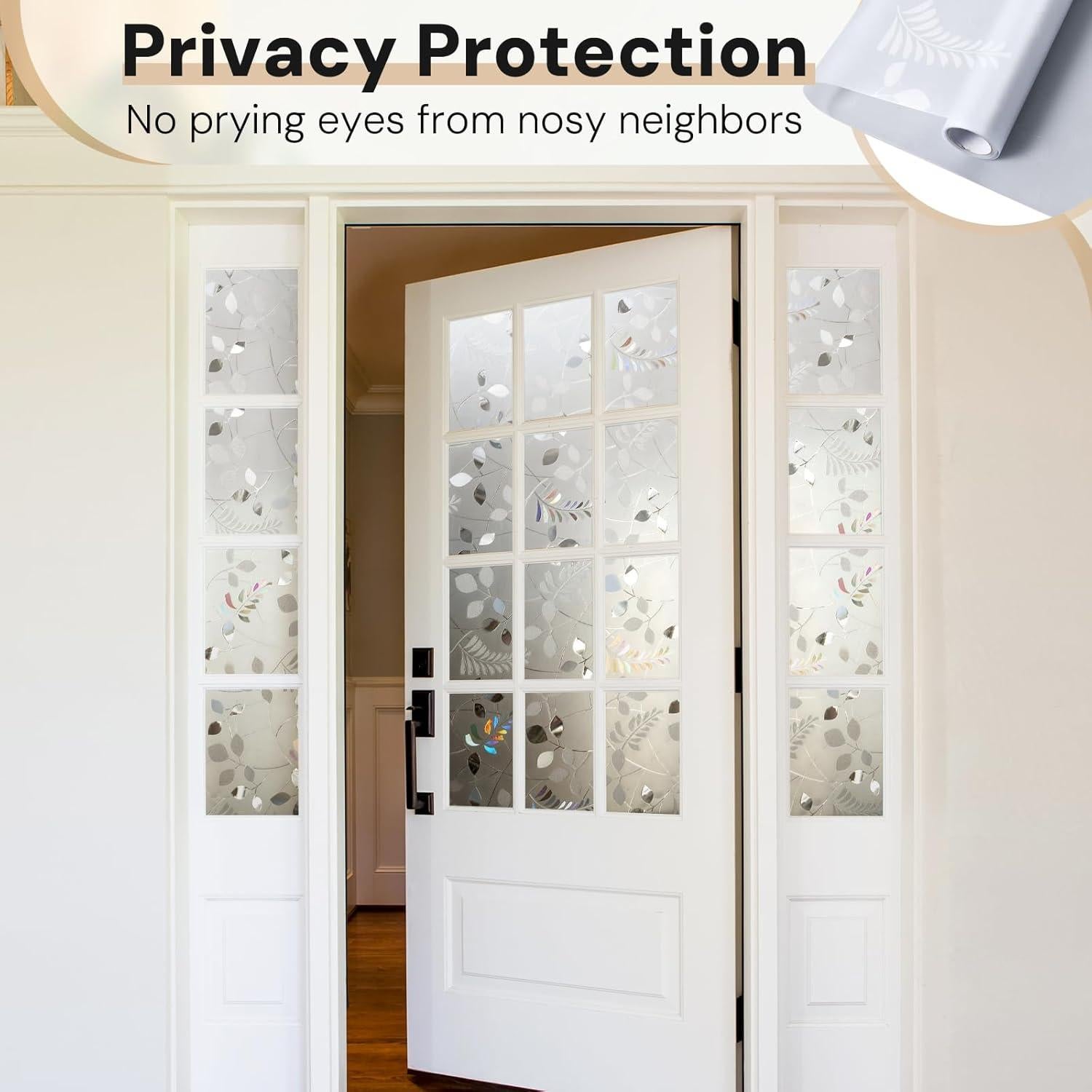 Película de Privacidad Rabbitgoo 3D para Ventanas 30x200 cm