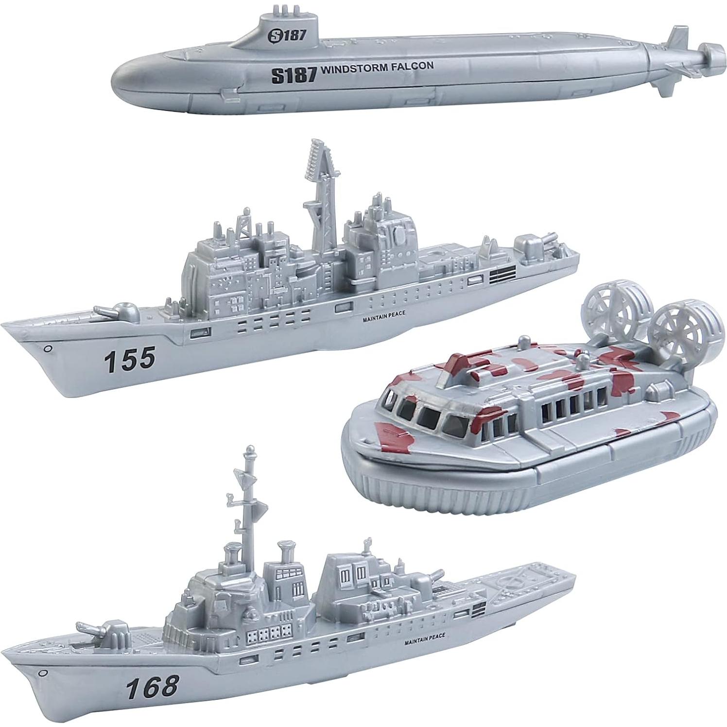 Juguete Portaaviones de deAO con Aviones y Barcos 27.94 cm