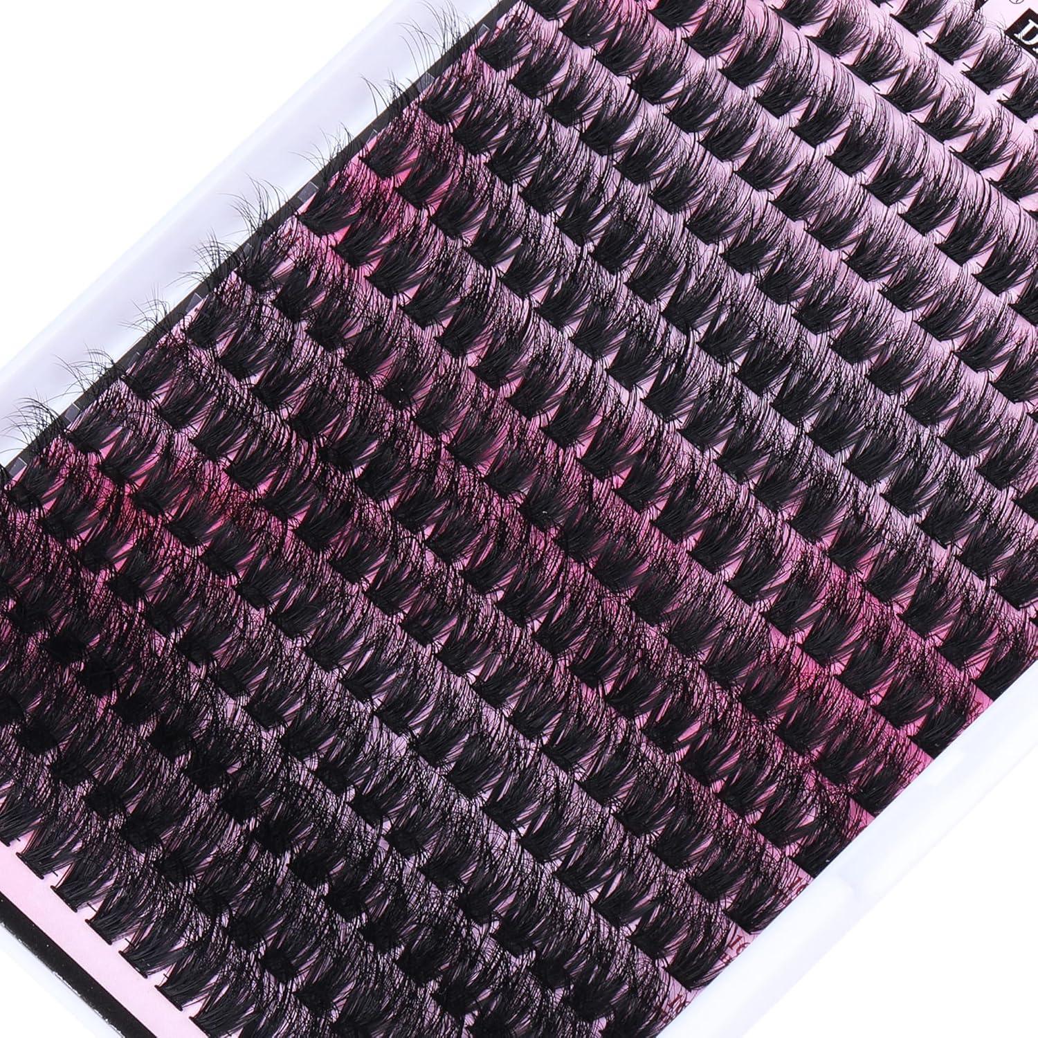 Kit de Extensión de Pestañas FANXITON 288 pcs 10-18 mm DIY