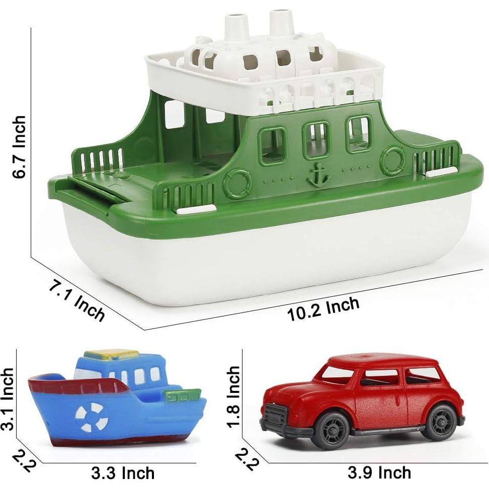 Juguete de Baño Barco Nasidear Set 11 Piezas Flotantes