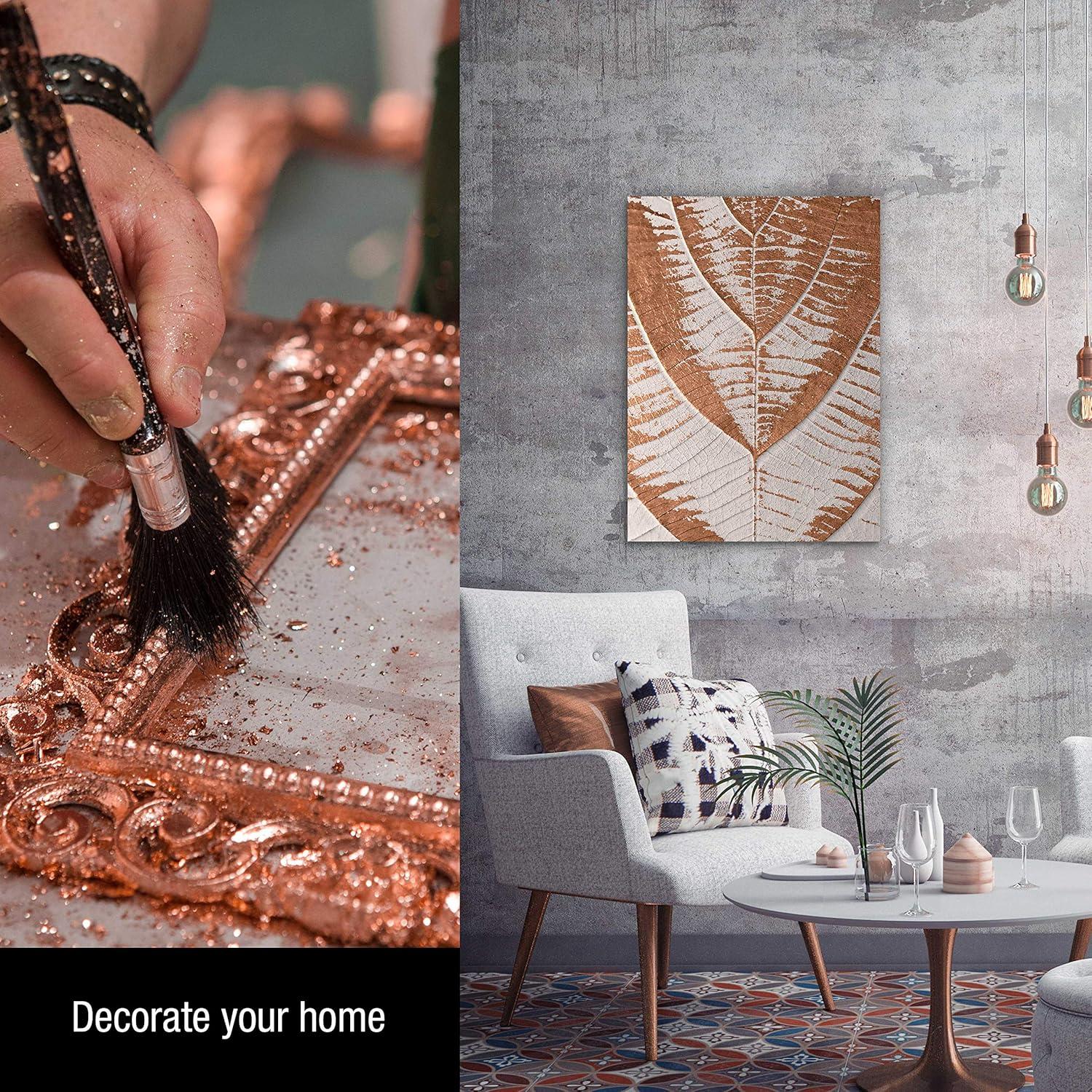 Copos de Hoja Metálica Schabin 10g Cobre para Manualidades