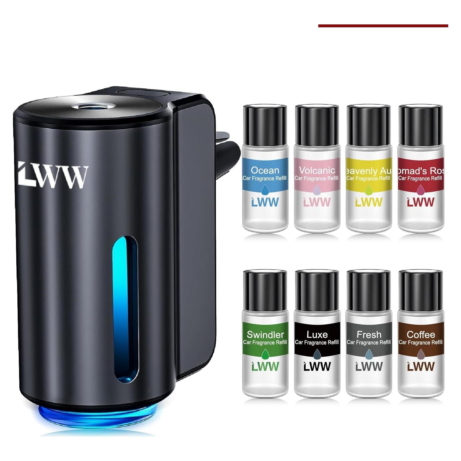 Difusor de Ambientador Inteligente para Auto CHINA 8 Piezas Aceite Esencial