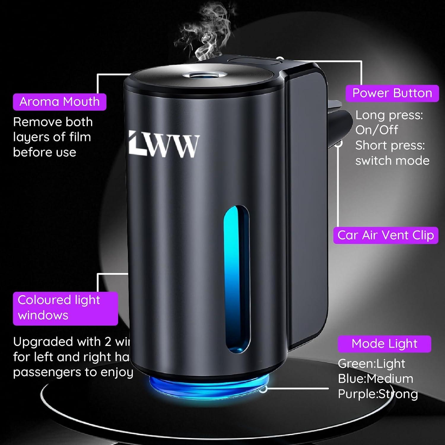 Difusor de Ambientador Inteligente para Auto CHINA 8 Piezas Aceite Esencial