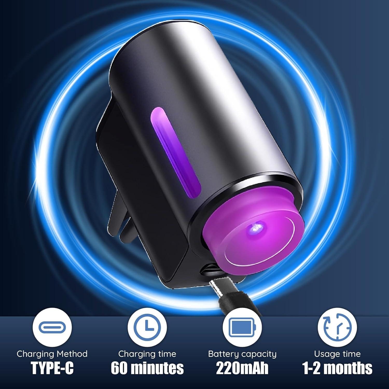 Difusor de Ambientador Inteligente para Auto CHINA 8 Piezas Aceite Esencial