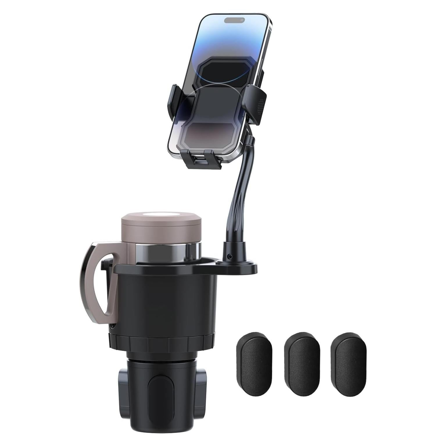 Soporte para Taza y Teléfono de Coche Belinous Ajustable