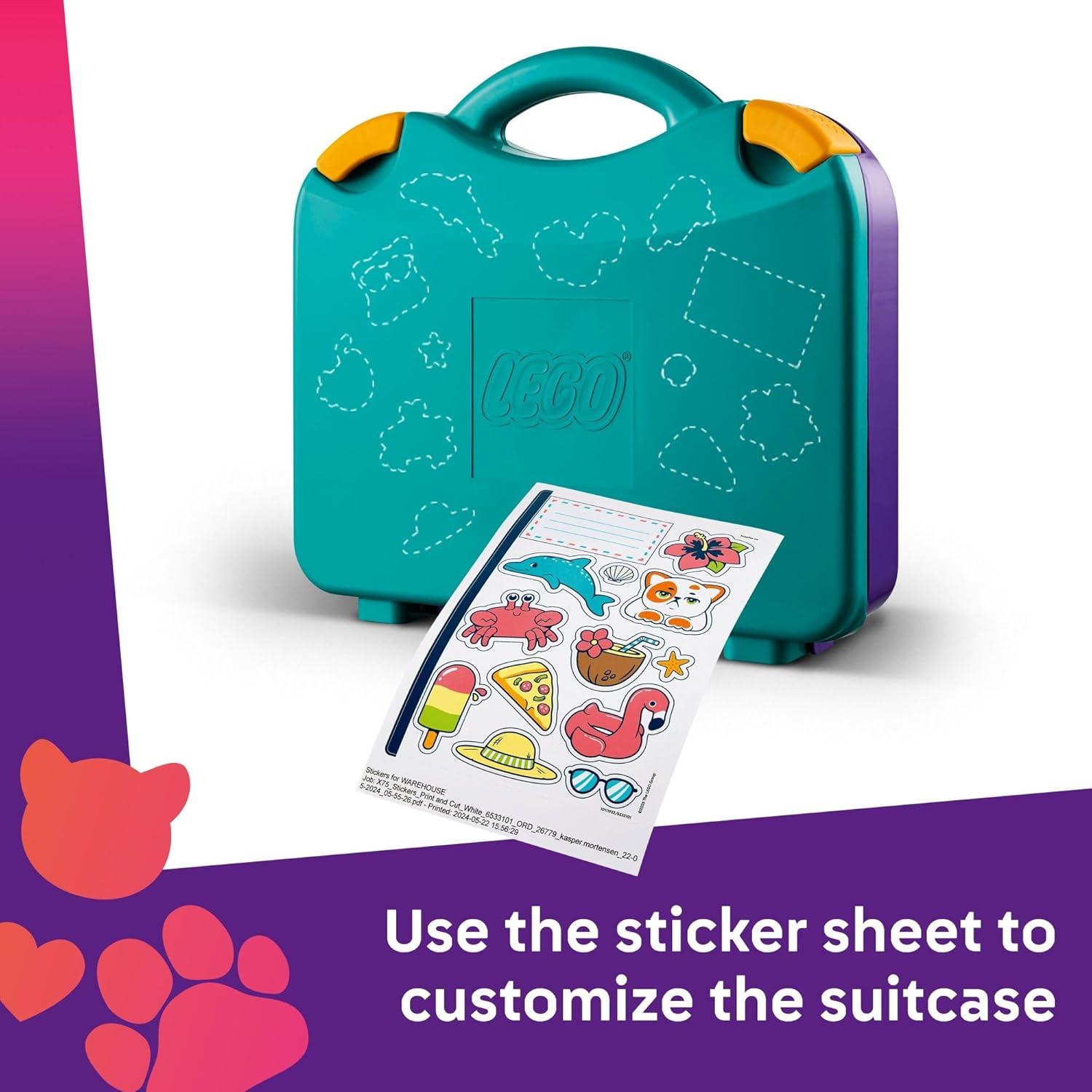 LEGO Friends Maleta Creativa Playa y Viaje 42672 - 188 Piezas