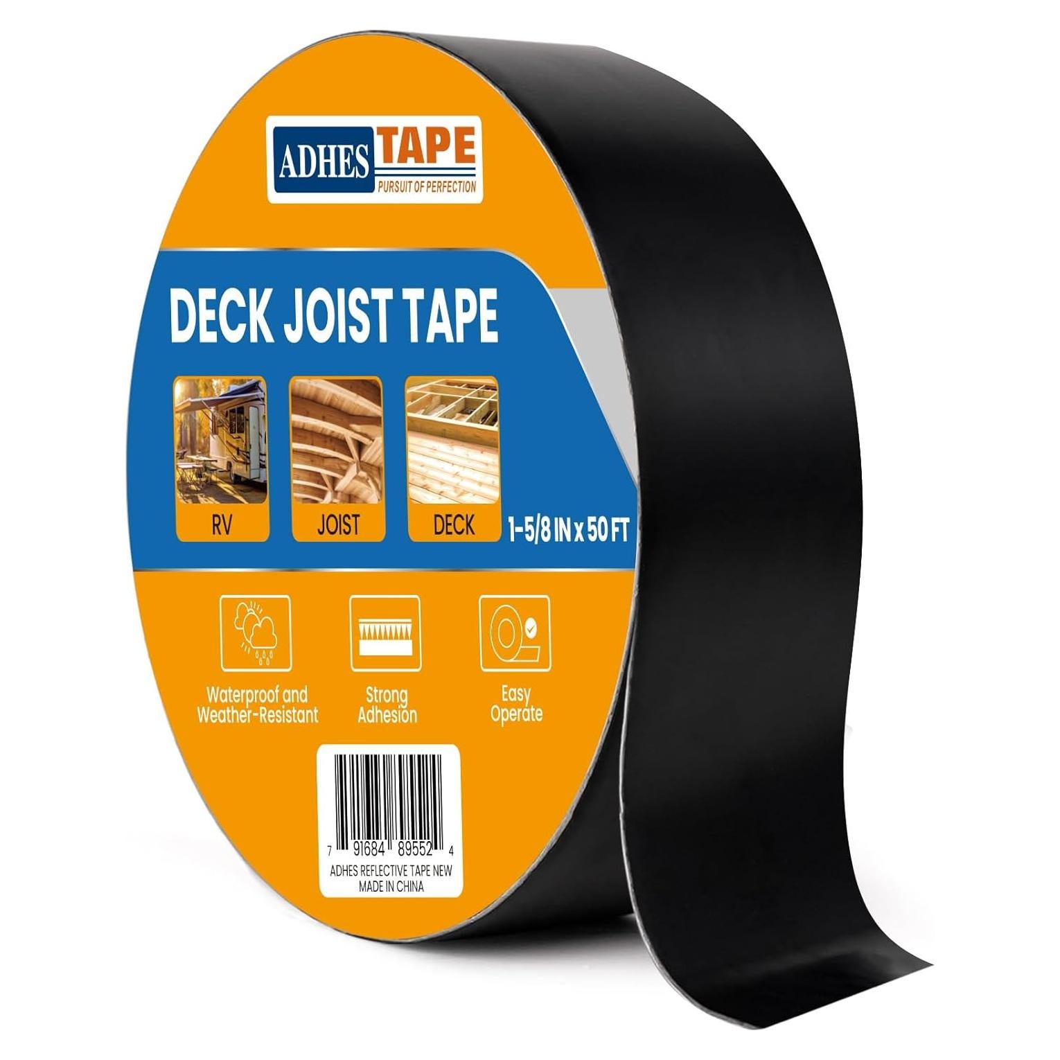 Cinta para Vigas ADHES 4.1 cm x 15 m Impermeable y Anticorrosión