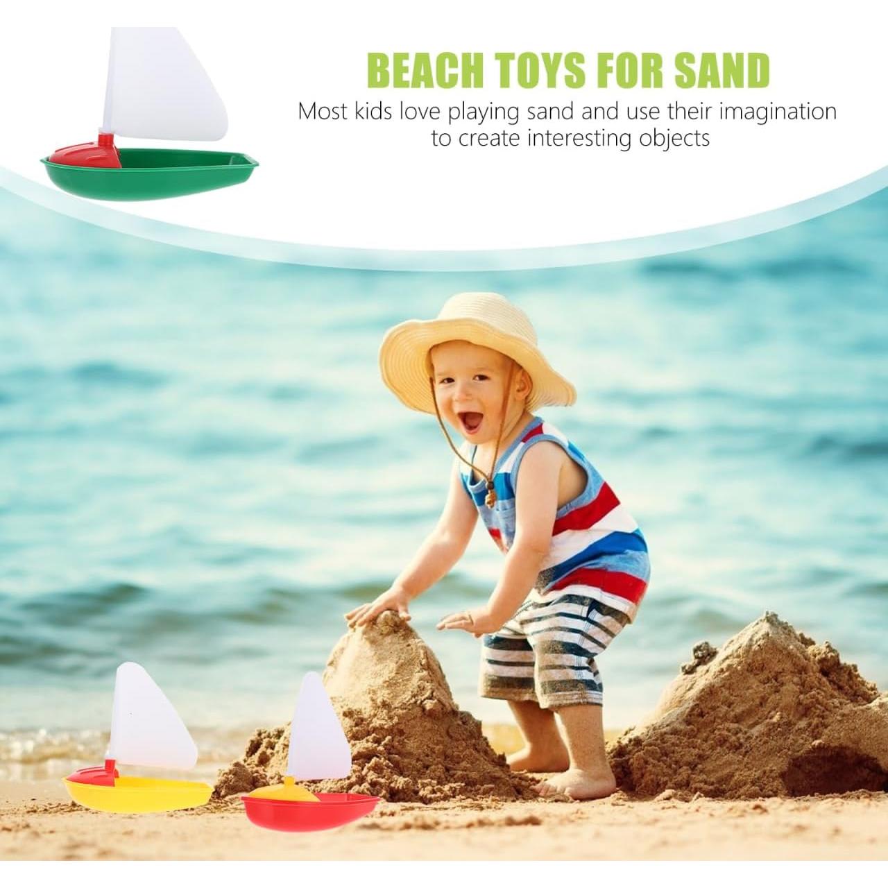 Set de Juguetes de Barcos Toyvian para Baño 3 Piezas