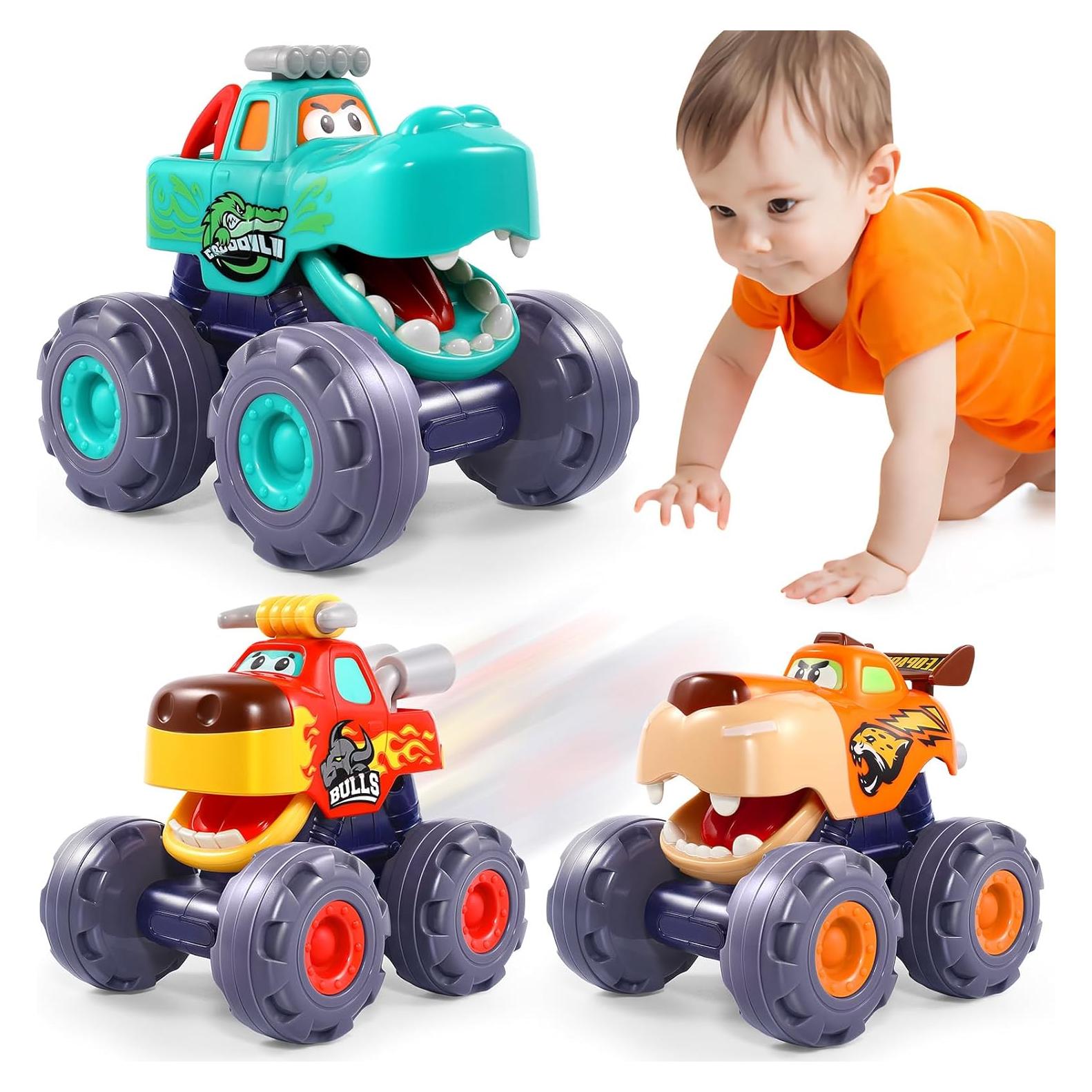 Coches de Juguete Monstruo OCATO para Niños 1-3 Años