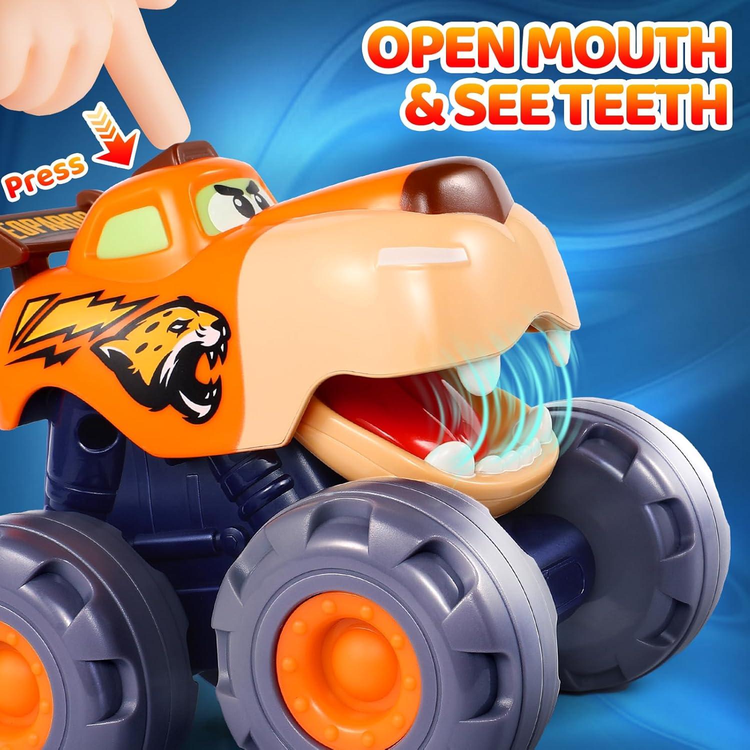 Coches de Juguete Monstruo OCATO para Niños 1-3 Años