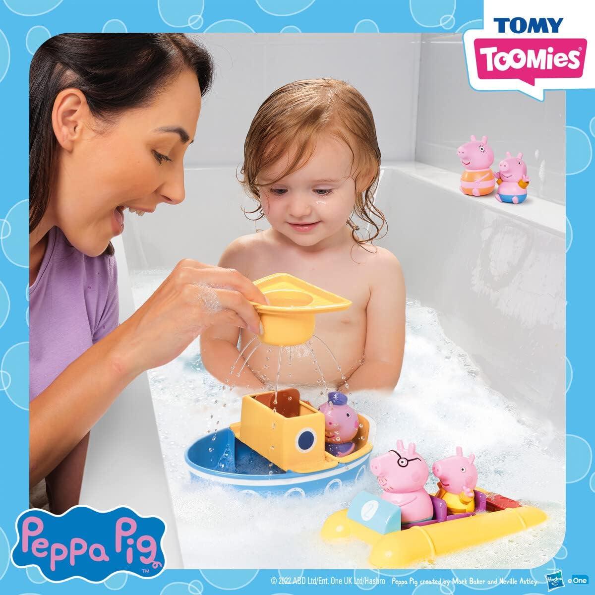 Juguetes de baño Toomies Peppa Pig - Aventura en barco