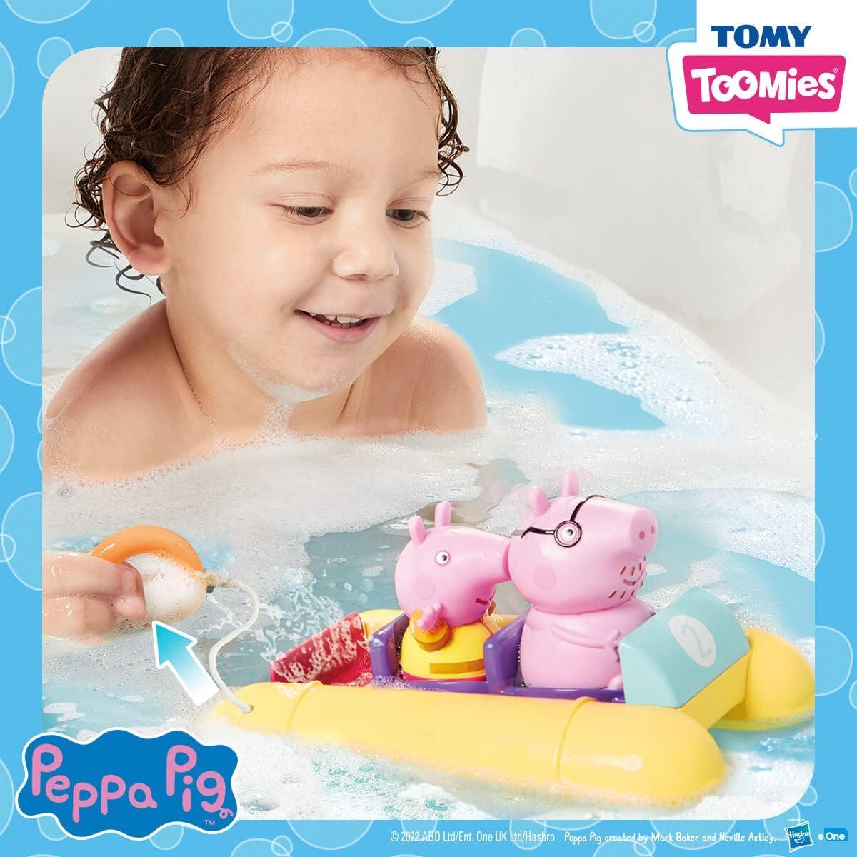 Juguetes de baño Toomies Peppa Pig - Aventura en barco