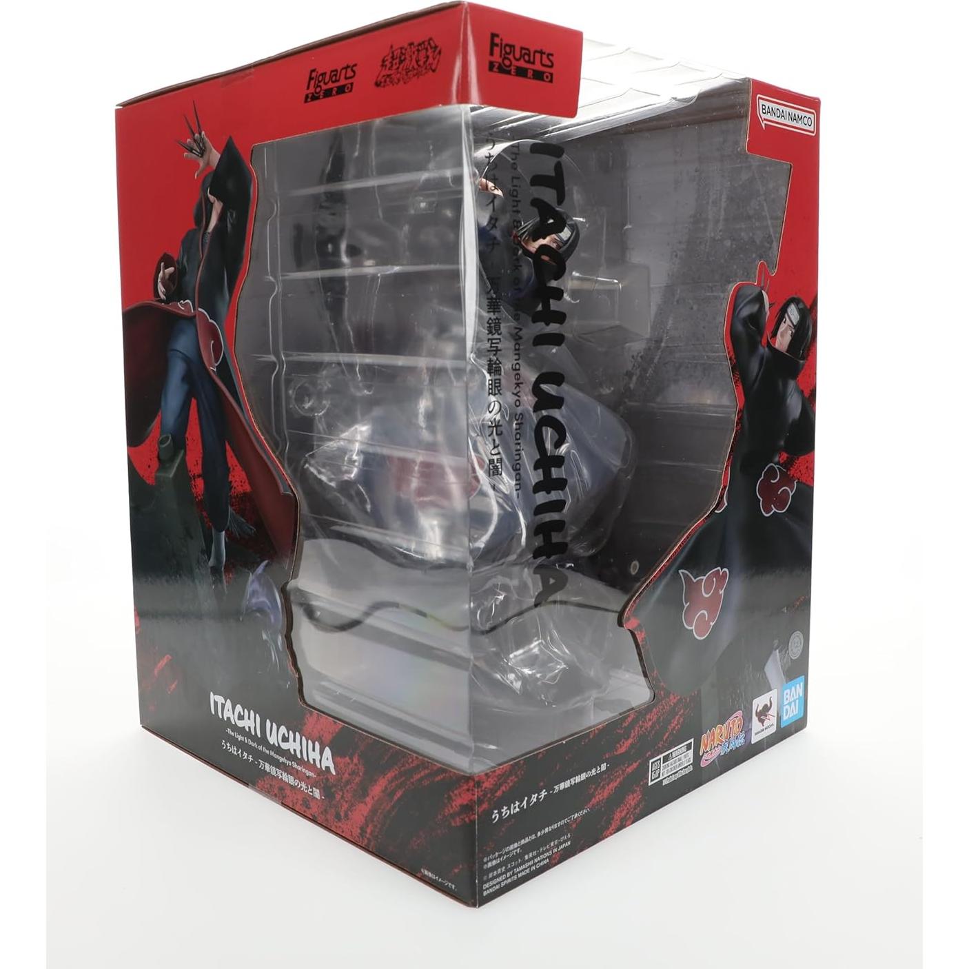 TAMASHII NATIONS - Naruto Shippuden - [Extra Battle] Itachi Uchiha -The Light & Dark of The Mangekyo Sharingan-, Bandai Spirits FiguartsZERO Collectible Figure