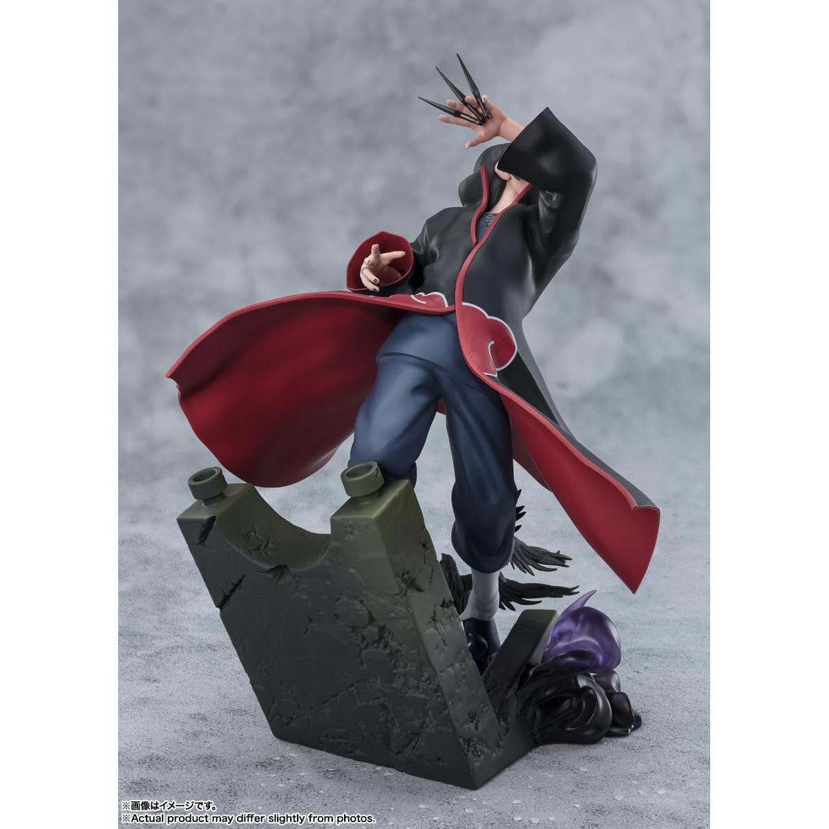TAMASHII NATIONS - Naruto Shippuden - [Extra Battle] Itachi Uchiha -The Light & Dark of The Mangekyo Sharingan-, Bandai Spirits FiguartsZERO Collectible Figure