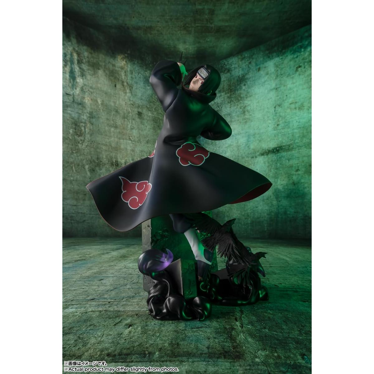 TAMASHII NATIONS - Naruto Shippuden - [Extra Battle] Itachi Uchiha -The Light & Dark of The Mangekyo Sharingan-, Bandai Spirits FiguartsZERO Collectible Figure