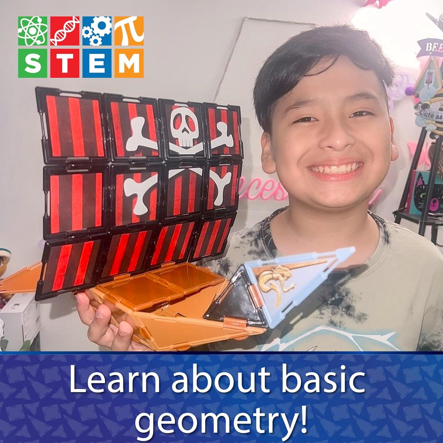 Azulejos Tecnológicos Barco Pirata - 200 Piezas STEM 5-10 Años