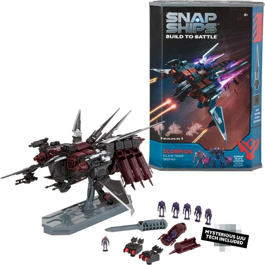 Scorpion K.L.A.W. Lanzador de Tropas PlayMonster 81 Piezas