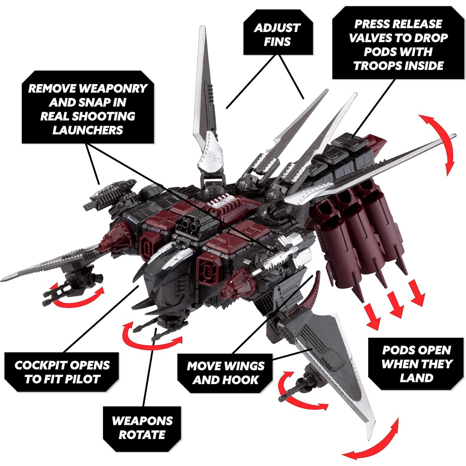 Scorpion K.L.A.W. Lanzador de Tropas PlayMonster 81 Piezas