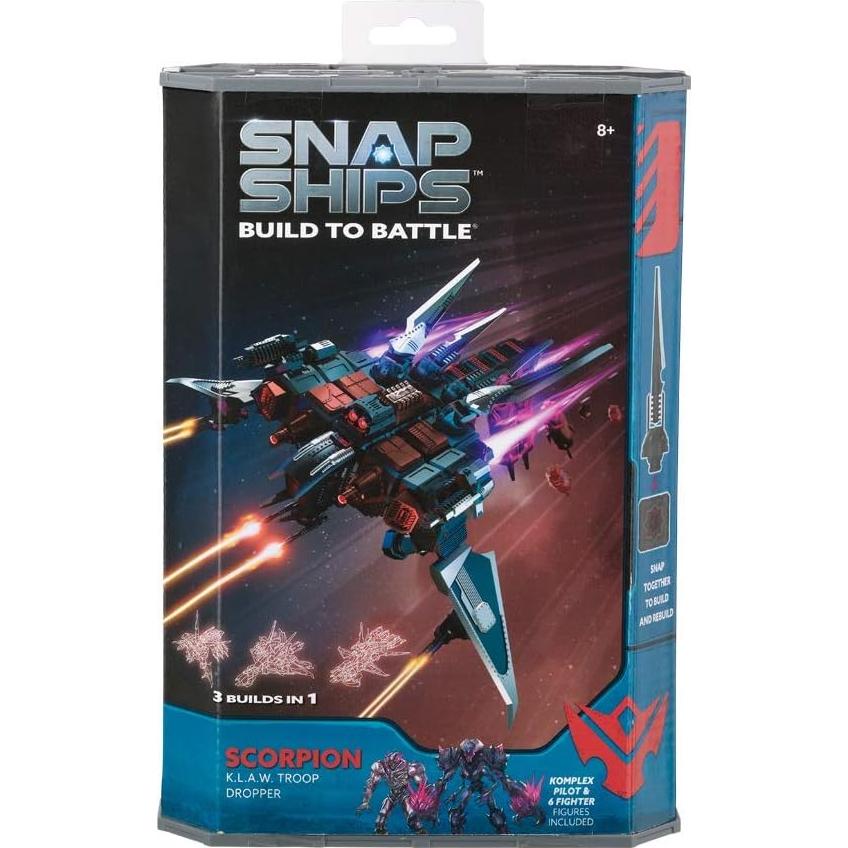 Scorpion K.L.A.W. Lanzador de Tropas PlayMonster 81 Piezas