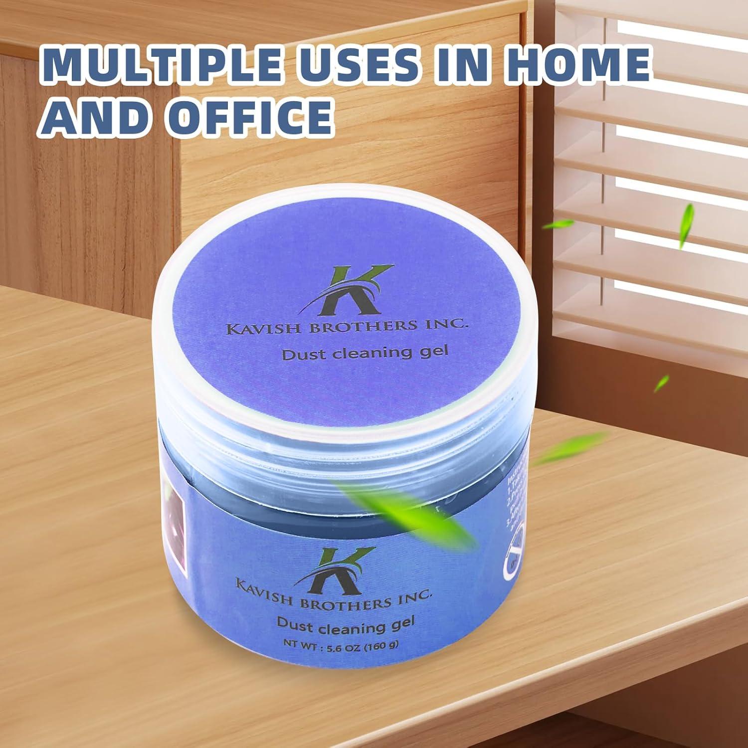 Gel Limpiador Kavish 160g para Teclados y Coche - Azul