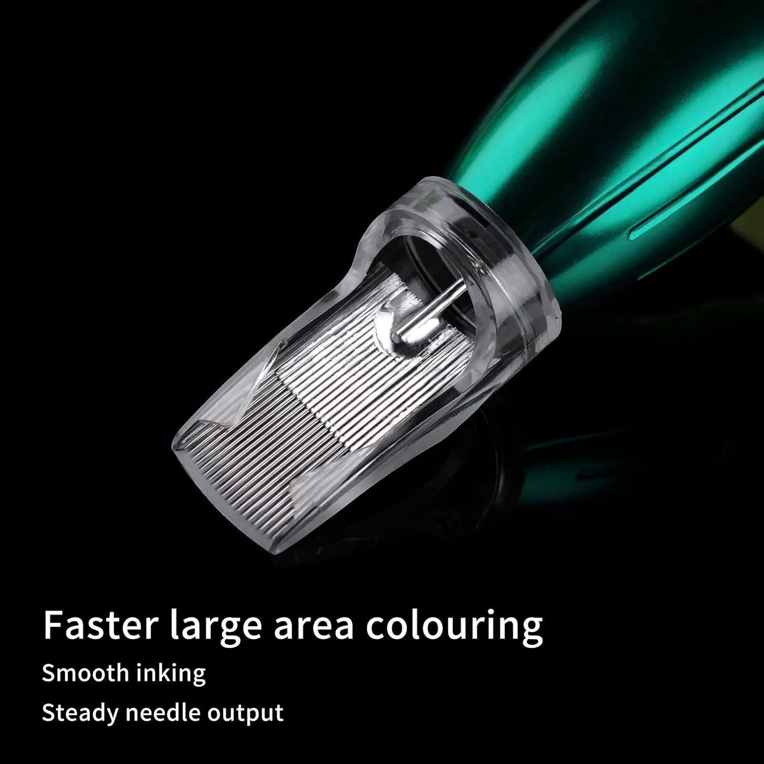 Agujas de Cartucho de Tatuaje BIGWASP 12PCS Magnum 29RM