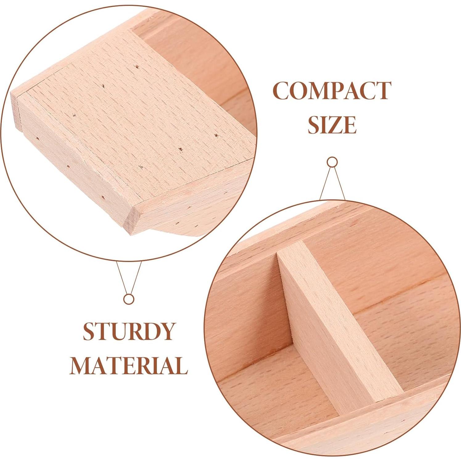 Modelo de barco de madera TOYANDONA 20x5.5x3cm para niños