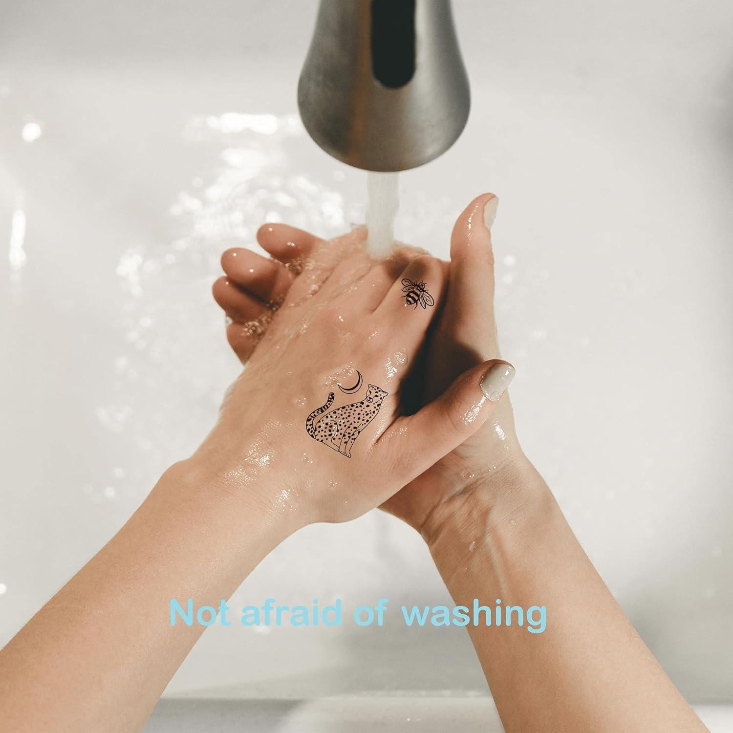 Tatuajes Temporales 5X2Y Ancla, Impermeables, Realistas