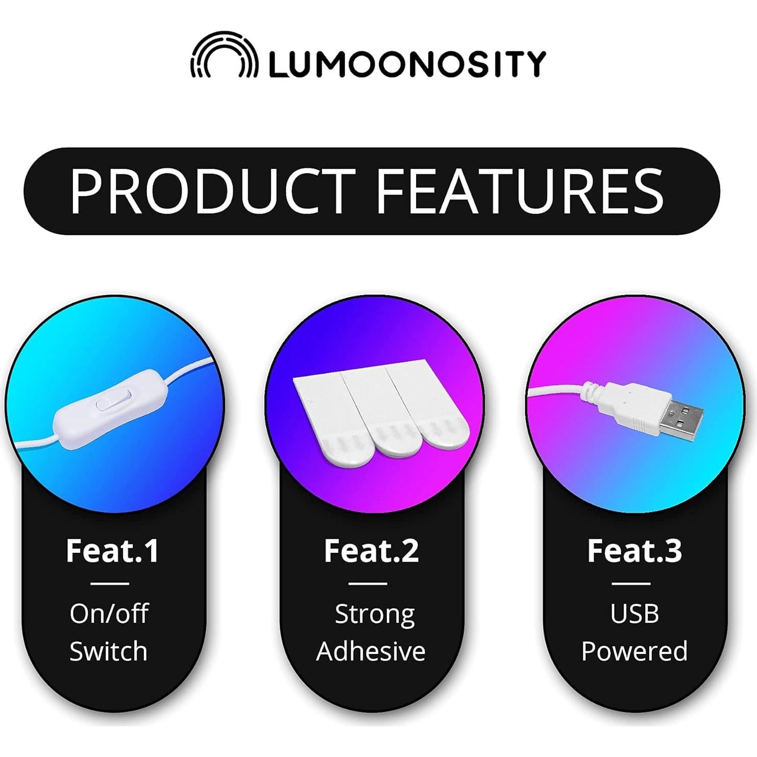 Señal Neon Led Bussin Lumoonosity 42.9x16.5cm Verde