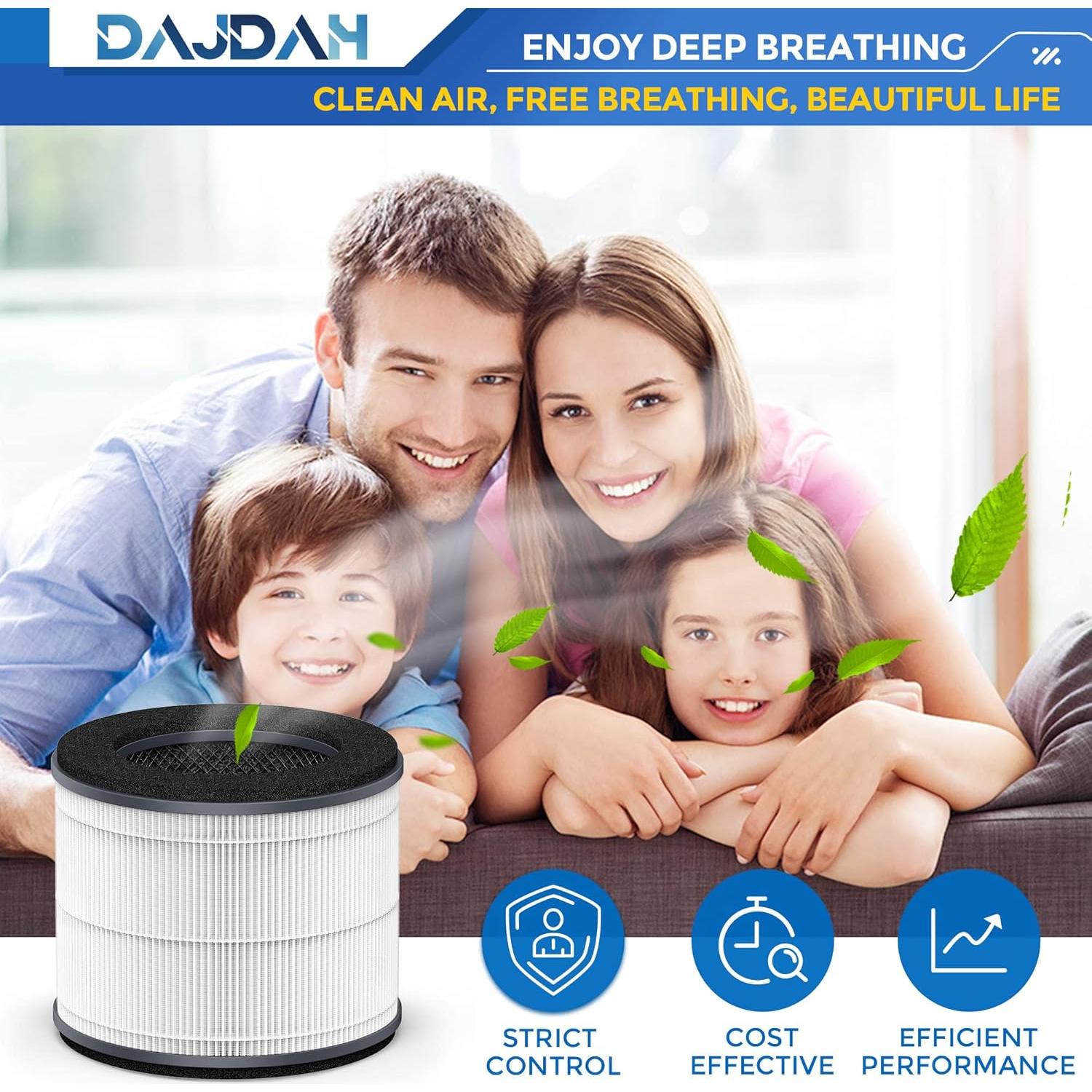 Filtro de Reemplazo HEPA-Tipo AP-T10FL para Purificador HoMedics