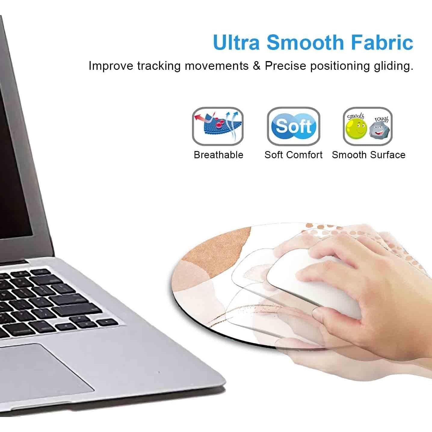 Alfombrilla de Ratón Redonda IMAYONDIA 20cm Antideslizante