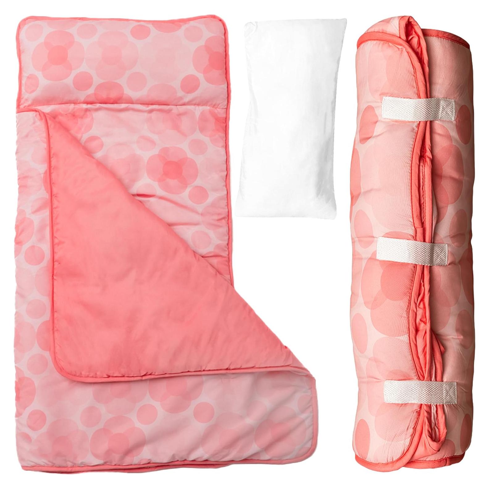 Colchoneta para Siesta Zunee Rosa Floral 116.84x53.34 cm