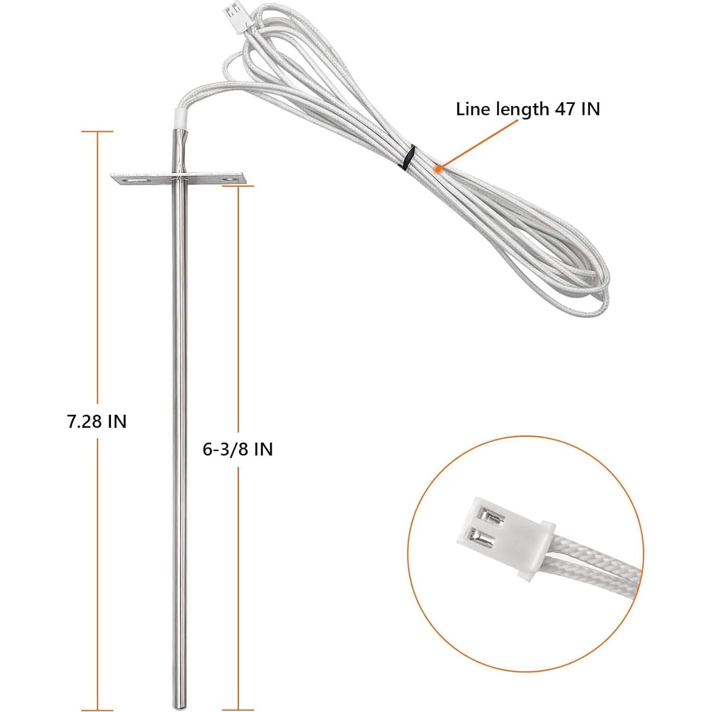 Sensor de Temperatura YAOAWE PG24-44 para Parrilla Camp Chef